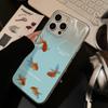 Чехол для телефона Feather Luster для Samsung A53 A14 A33 A12 A32 S24 S23 Plus S20 S21 FE для iPhone 17 15 16 13 Pro 17 16 Pro Max Чехол для телефона с бабочкой и бантом