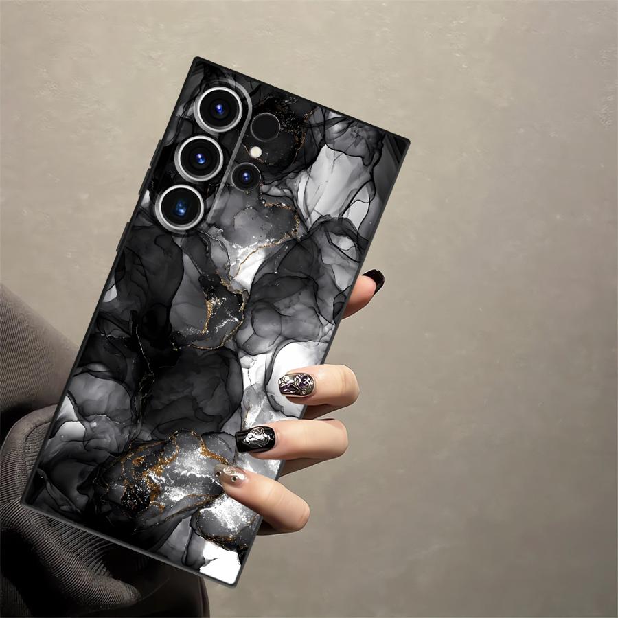 Чехол для Samsung Galaxy S26 Ultra S23 Note 20 8 9 10 S25 Plus S21 FE S20 Ultra S10 S9 S24 Funda Чехол для телефона Минималистичный узор