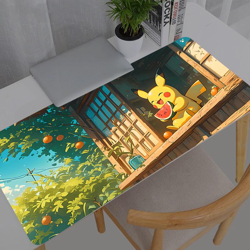 Mouse Pad Larger Pokemon Pikachu Durable XXL x Speed Mini Pc Computer Keyboard Desk Mat Gaming Accessories Mousepad