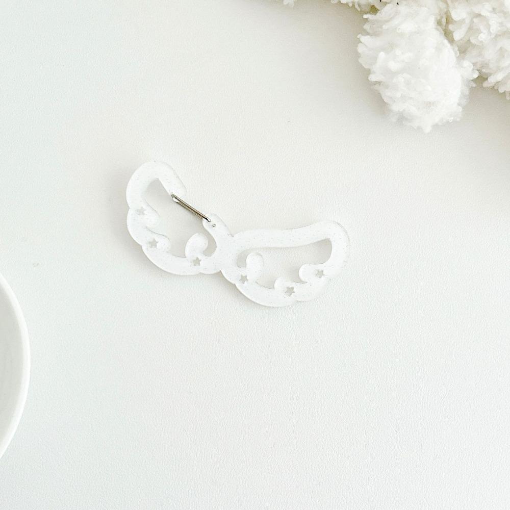 Карабин-брелок конфетного цвета, акриловый брелок-подвеска, новый кулон для рюкзака