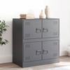 VidaXL Buffet Anthracite 67x39x73 Cm Steel, Cabinet, Side Cabinet, Storage Cabinet, Cabinets, Cupboard, High Buffet, 841651
