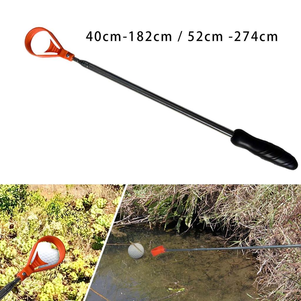 Выдвижной инструмент для захвата мяча для гольфа для легкого извлечения