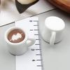 Ручная работа Мультяшная подвеска-игрушка Кофейная чашка - Аксессуары из смолы и кремового клея.
