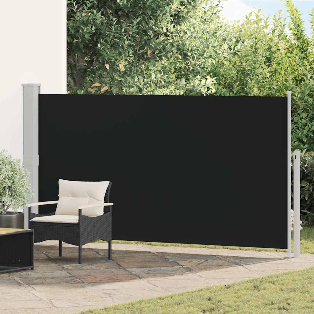Retractable Side Awning 170*300 cm Black