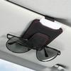 Magnetic Car Visor Sunglasses Organizer Wear-Resistant Sunglasses Holder Car Glasses Clip  Cards