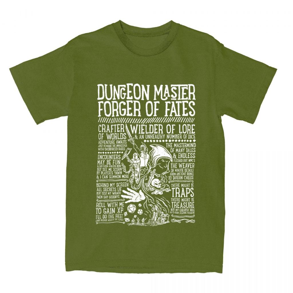 Dungeon And Dragon Inspired Unisex Womens T Shirt Dice Playing Counting Vintage Tee Shirt TShirts Pure Cotton New Arrival Clothes