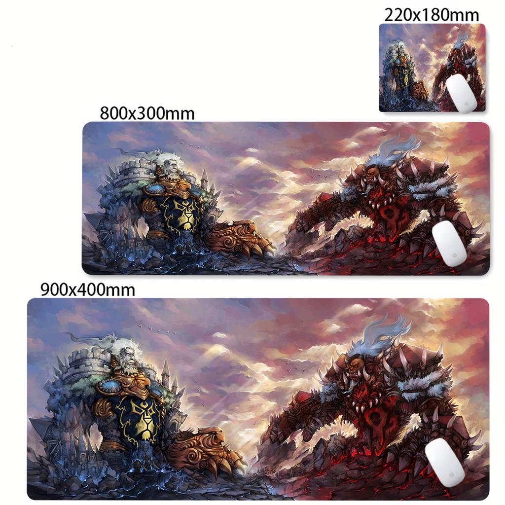 World Of Warcraft 90x40 Большой Игровой Коврик для Мыши Игровой Стол Игровые Коврики для Csgo Натуральный Резиновый Коврик Grande Gamer XL Компьютерный Коврик для Мыши
