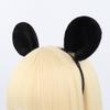 Halloween handmade plush simulated mouse ears cos animal ears and tail set cute animal ears headband headdress