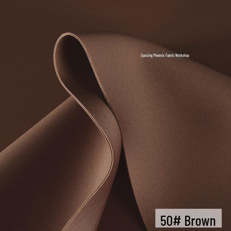 320 г утолщенного шелкового хлопкового трикотажного полотна для эластичного силуэта