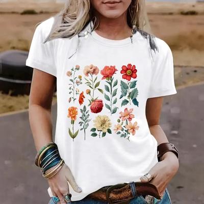 Топ из чистого хлопка с принтом черного кота и круглым вырезом, женская футболка