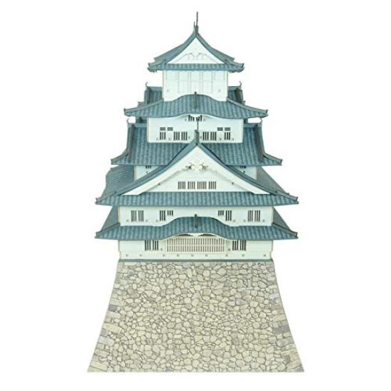 Набор для миниатюрного моделирования Sankei Серия Famous Castle Национальный памятник Замок Химэдзи Бумажная модель 1/300 MK04-07
