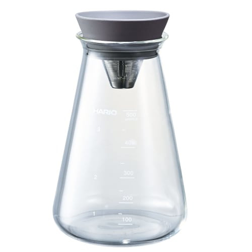 HARIO Conical Tea Pitcher Crafts Science Practical Capacity 500ml Teapot Simple CTP-500-GR