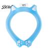 Lightweight Neck Cooler Cat Ear Cooling Tube for Summer, Reusable Adjustable Wearable Ice Cold Wrap Ring, Heatstroke Prevention Collar Outdoor Cycling