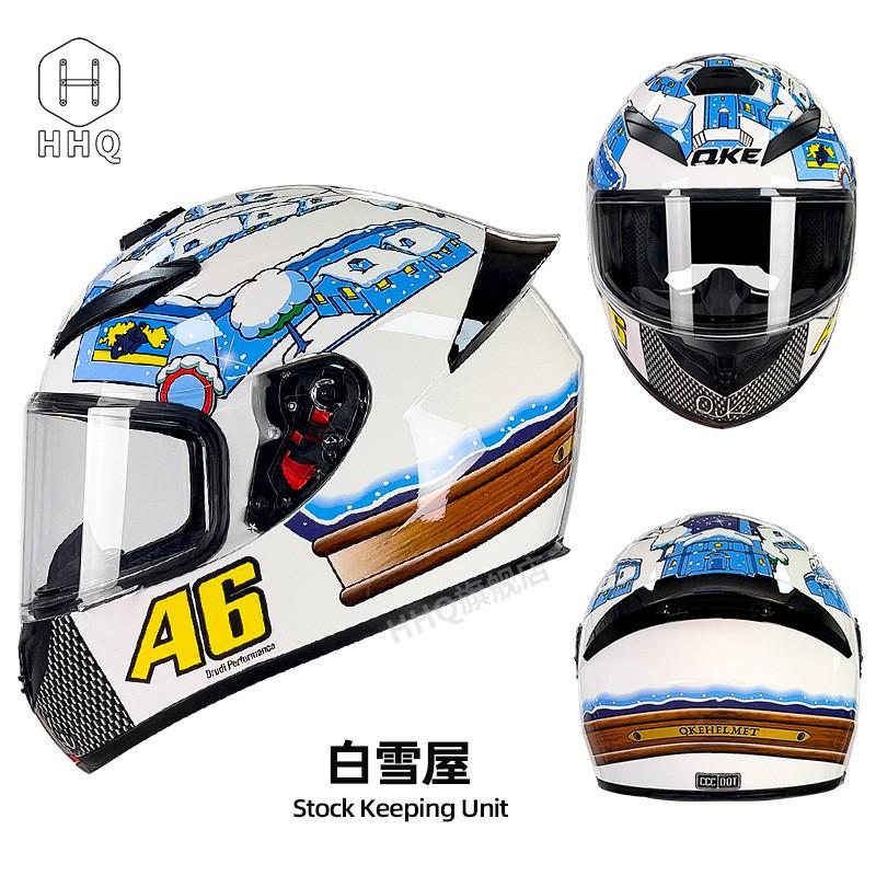 Winter Full Face Motorcycle Helmet With Spoiler All Motorbike Racing