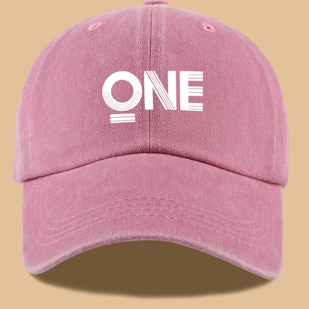 Printed Baseball Cap Fashionable Street Style Peaked Cap Unisex Adjustable Sun Hat