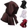 Мужчины Женщины Средневековый Клобук Шляпа Ренессанс Монах Хэллоуин Косплей Накидка с Капюшоном