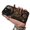Механический шестеренчатый чехол для моделей iPhone: 16 Pro Max, 15 Pro, 14 Pro, 17