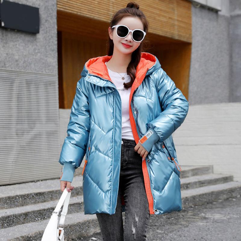 Зимняя женская куртка, пуховики, пальто, теплая стеганая хлопковая куртка для женщин с капюшоном, утепленная верхняя одежда