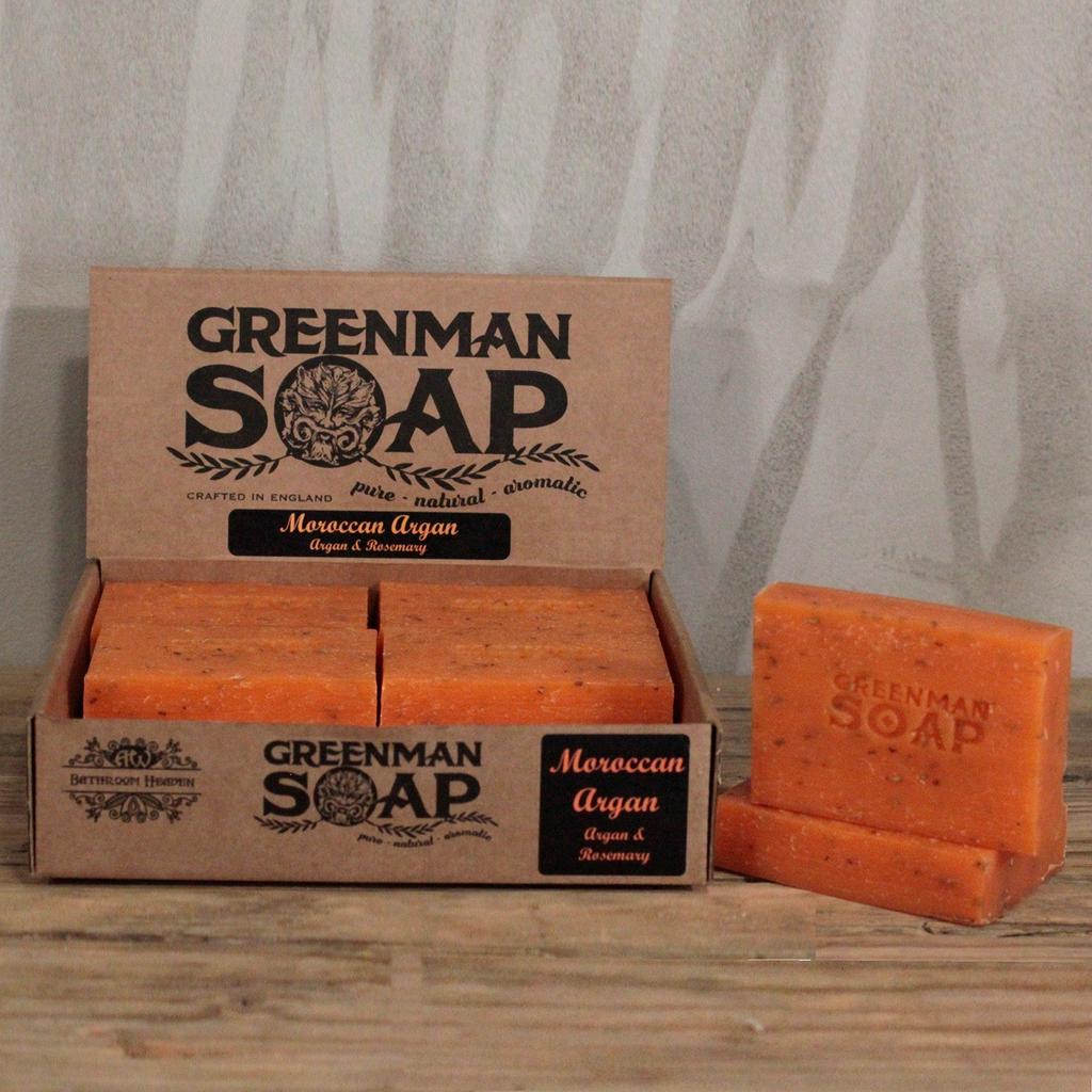 3x Moroccan Argan Oil Handmade Soap Bar 100g