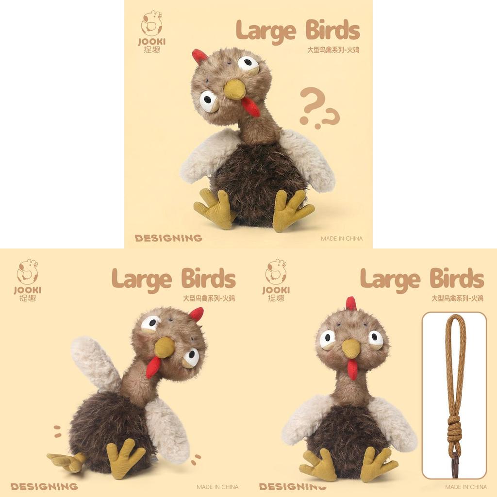 Turkey Plush Toy Soft Animal Pillow Gift For Kids And Girls