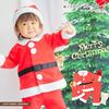 MiniBeans Santa Fleece Suit Suit, 3-Piece (90cm)