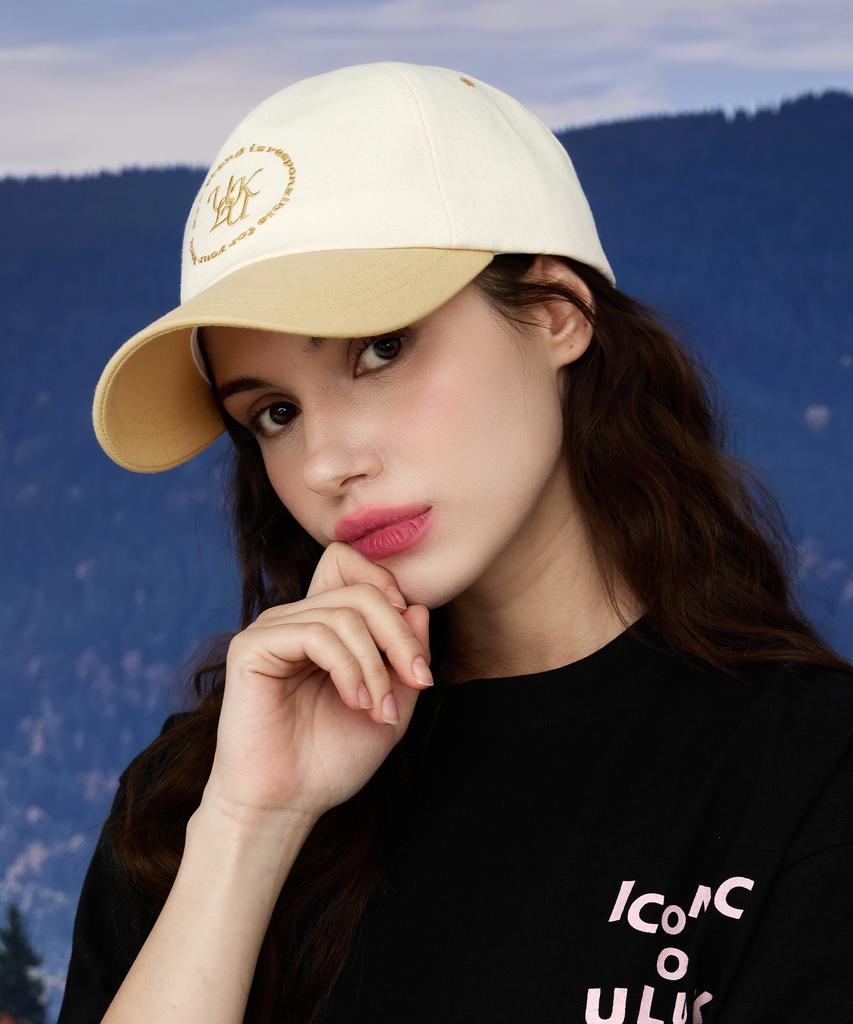 ULUK Lucida C Хлопковая Бейсболка U Look_Лимон