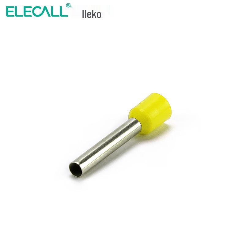 ELECALL VE Предварительно изолированные наконечники-гильзы с пином для обжима проводов