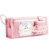 Puppy Rabbit Pencil Case Large Capacity Pen Bag Cartoon Stationery Pouch  School Supplies