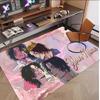 Personalized Crystal Velvet Carpet Michael Jackson Pattern Non Slip Floor Rug