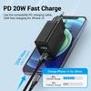 38W Fast USB Charger Vention Type C PD Fast Charging for iPhone 13 11 USB Quick Charge with QC 4.0 3.0 USB Portable Phone Charge