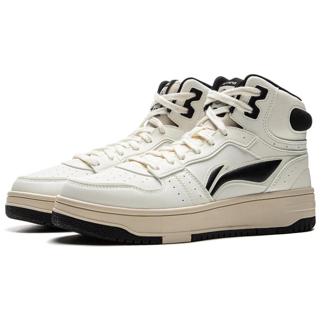 Li Ning Tianji Мягкие HI Скользкие Устойчивые к истиранию Скользкие Устойчивые к истиранию Средние Кроссовки для скейтборда AGCU334-3