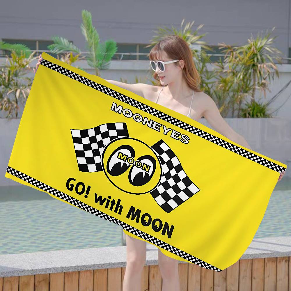 M-MOONEYES Пляжное полотенце Цветные банные полотенца Для девочки Микрофибра Быстросохнущее Без песка Пляж Йога Спа Тренажерный зал Бассейн