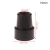 16/19Mm Anti Slip Rubber Crutches Tips Pad Durable Rubber Anti-Slip Heavy Duty Canes Replacement For Walking Stick