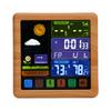 Cordless Weather Station, Color Touchscreen Weather Clock, Indoor Outdoor Thermometer Hygrometer with Remote Sensor,