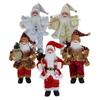 New Santa Claus Plush Toy Christmas Decoration Standing Elder Children's Gift Ornament