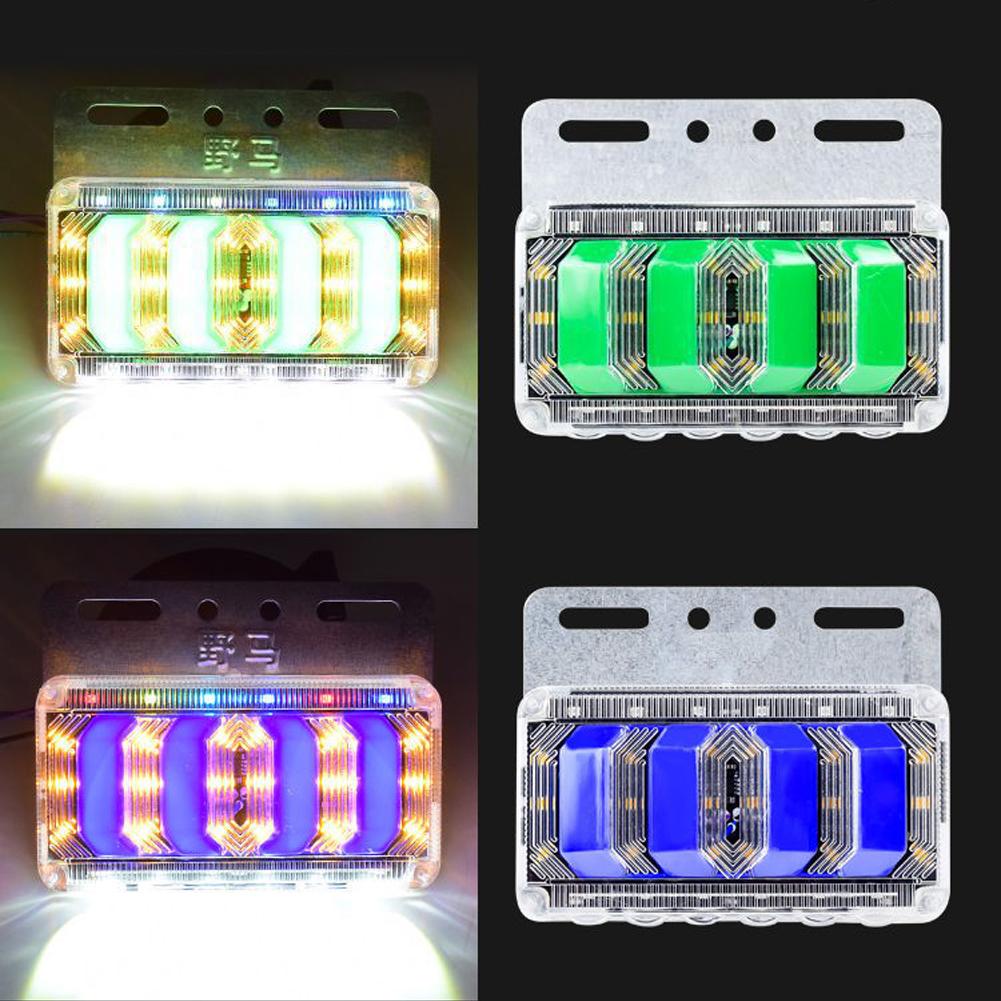 24 В водонепроницаемый светодиодный боковой габаритный фонарь для грузовика, прицепа, внедорожного тягача, автобуса, супер яркий