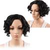 Unique African Short Curly Wig For Women Made With High-temperature Fiber Soft And Stylish