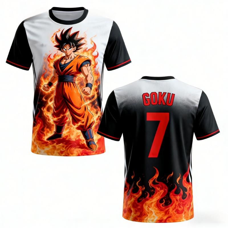 2026 Dragon Ball Goku Аниме Графическая футболка Спорт