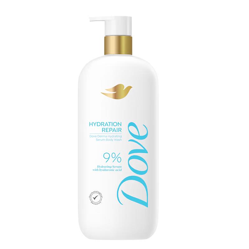 DOVE Увлажняющий гель для душа с гиалуроновой кислотой