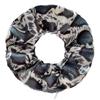 Многоцветная бархатная повязка на голову с застежкой-молнией Tie-Dye