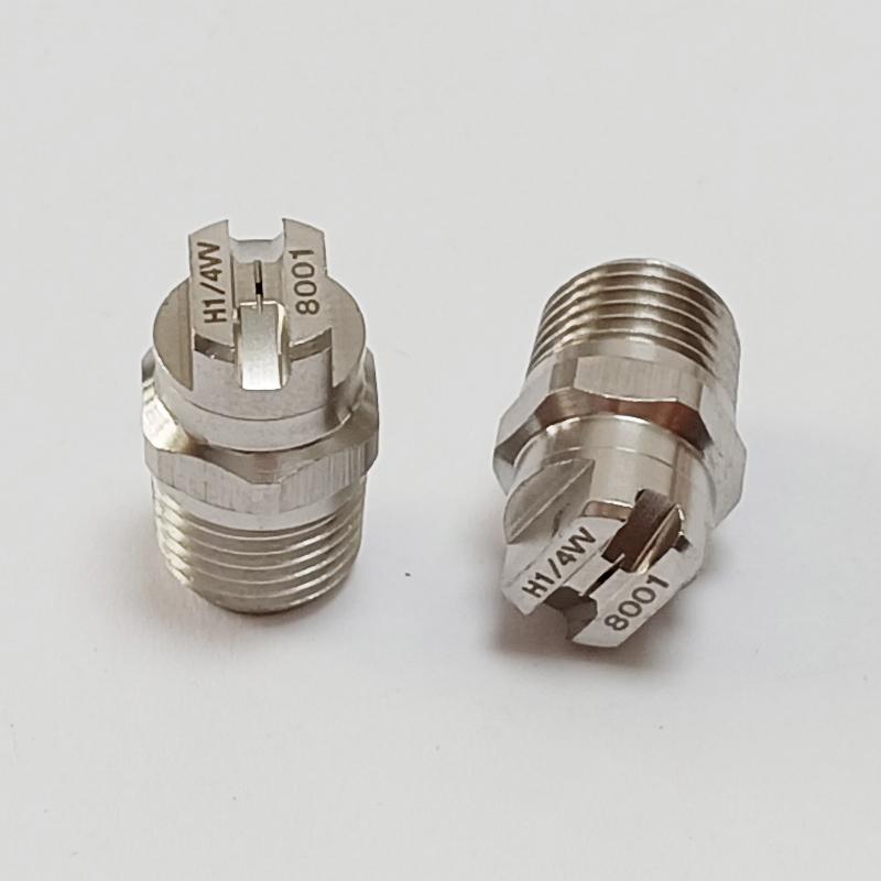 1/4" BSPT нержавеющая сталь плоскоструйная форсунка для очистки