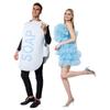 Couple Halloween Loofah & Soap Costume Adults Funny Matching Bubble Outfit Sets