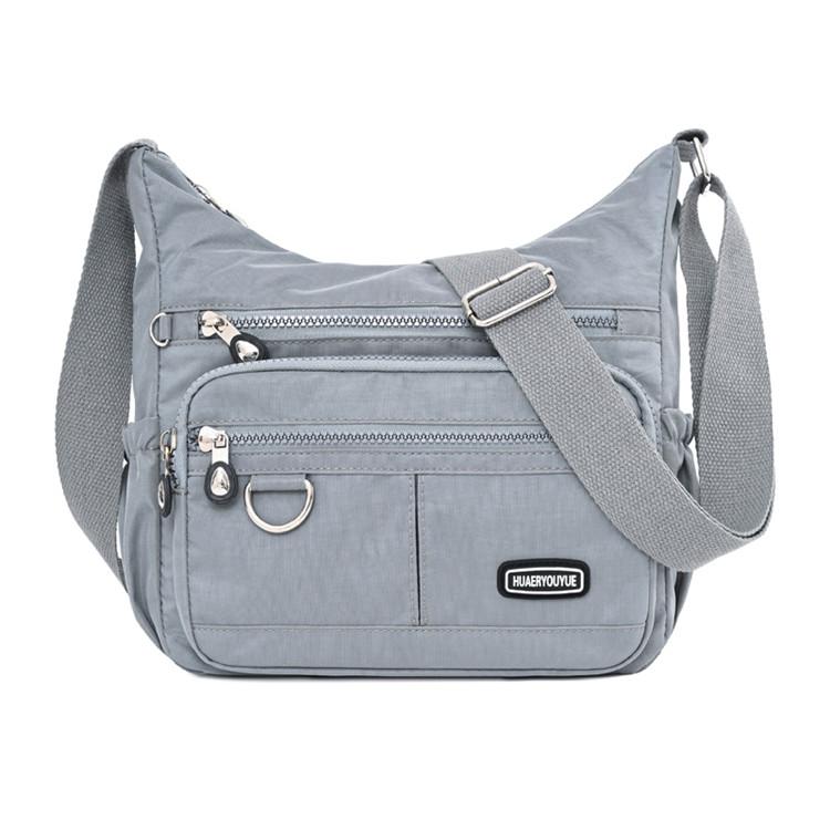 New Women Handbag Shoulder Bag Female Light CrossBody Bag Ladies Messenger Bag Nylon Waterproof Lady Purse Sac A Main CLE
