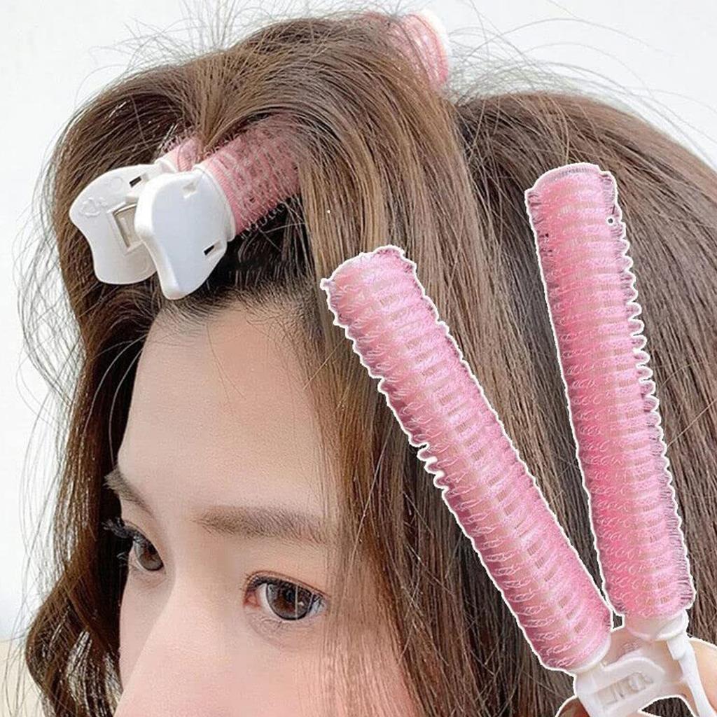 4 шт. Объемные заколки для укладки волос, фиксация, многоразовые, полые, портативные зажимы, бигуди для челки для женщин, девушек