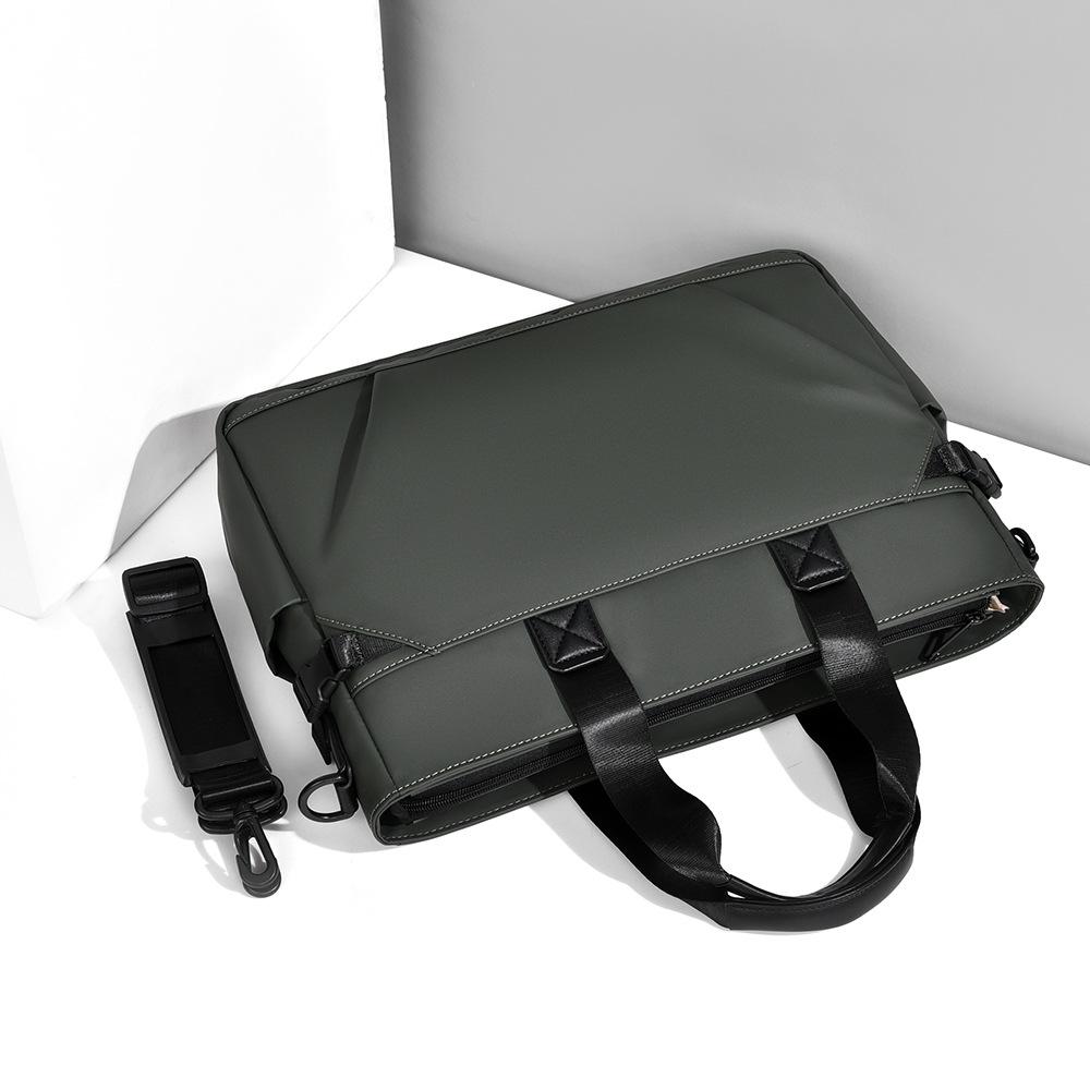 Деловая наплечная сумка Мужская многофункциональная сумка-тоут Сумка общего назначения Многокарманный деловой портфель