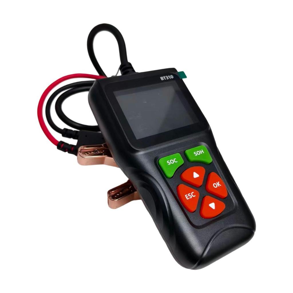 Car Battery Tester BT310 12V 24V Motorcycle Truck Test Tool For Lead Acid AGM GEL EFP Batteries Charging Tester SOH