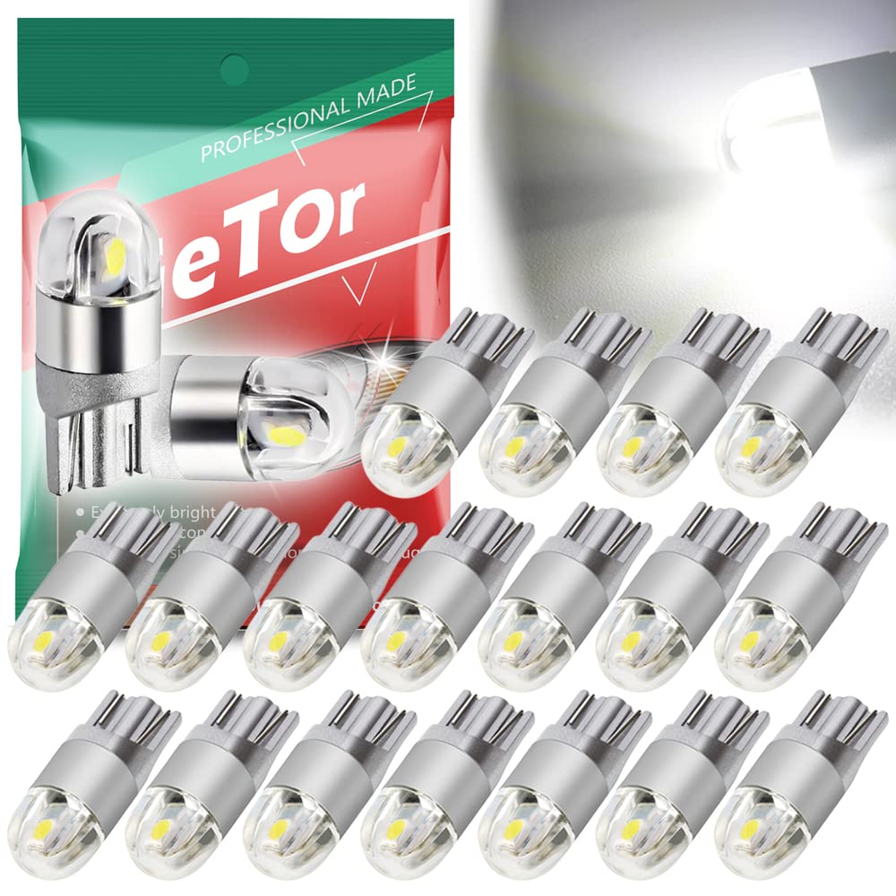 T10 LED Position Lamp, License Lamp, 2 SMD 3020 Chip, Bright LED Chip, High
