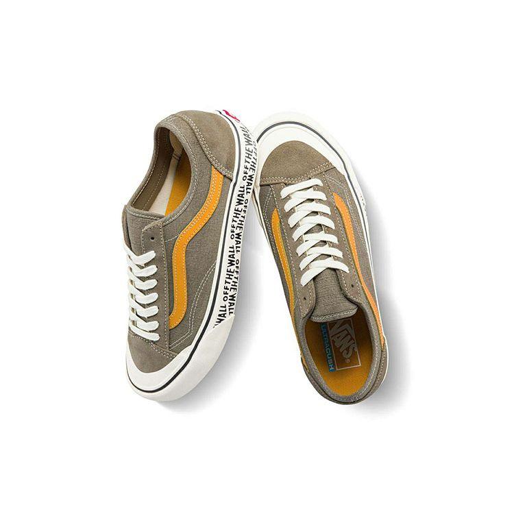 Vans Style 36 Decon Sf Низкие Кеды для Скейтбординга Унисекс Кроссовки Хаки VN0A5HYRA5D
