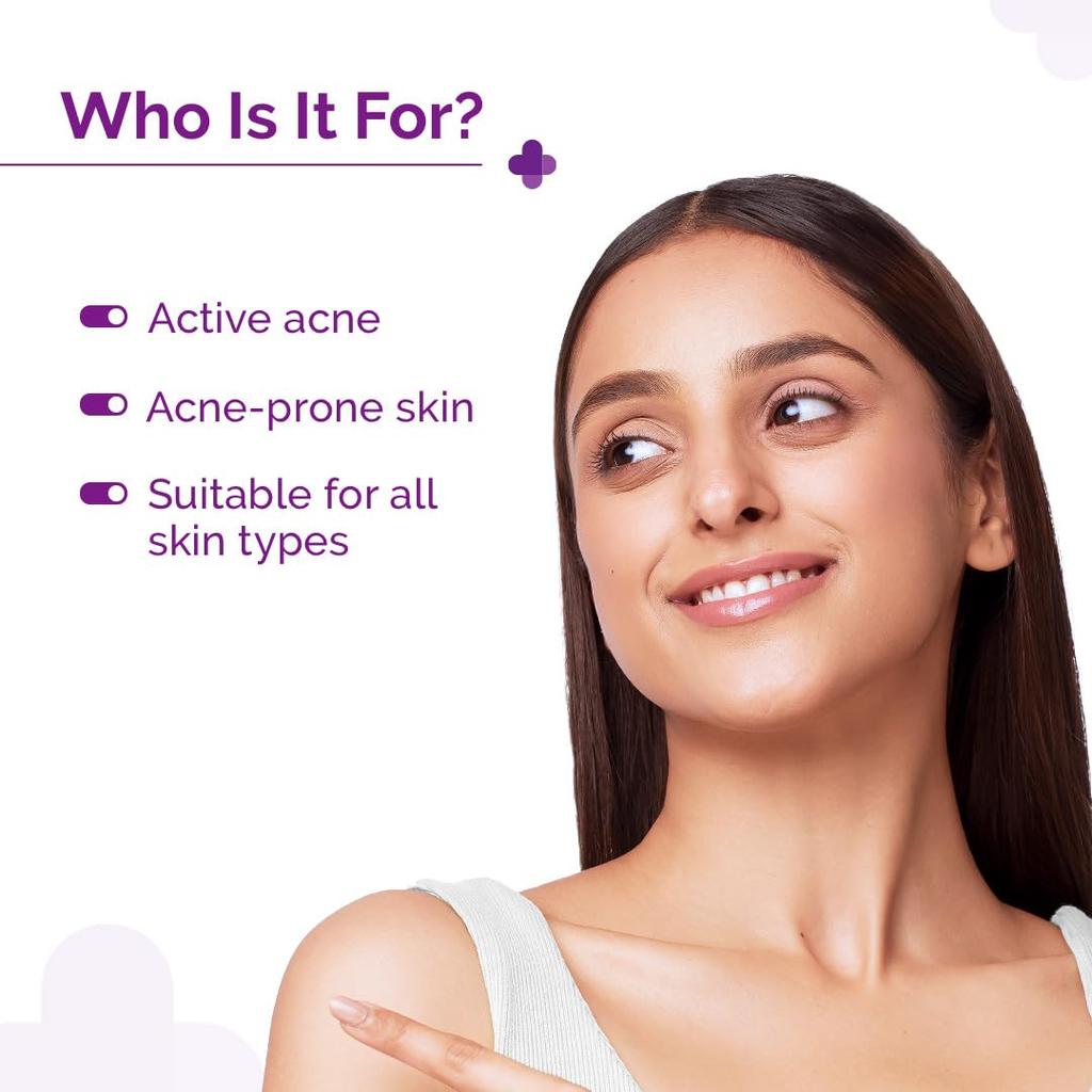 The Derma Co 2% Salicylic Acid Face Serum 30 ml Pack for Acne Control, Pore Tightening & Exfoliation