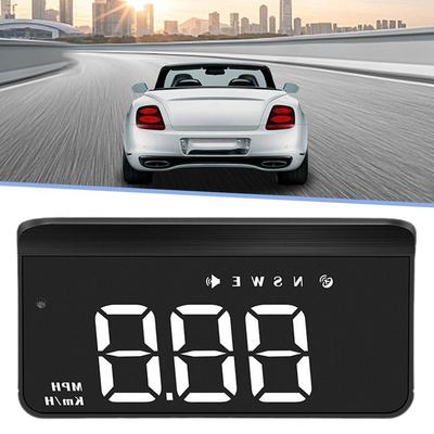 Бортовой компьютер Проектор на лобовое стекло M1 GPS HUD Дисплей на лобовом стекле Автомобильная система Аксессуары Проектор на лобовое стекло Сигнализация C1E6